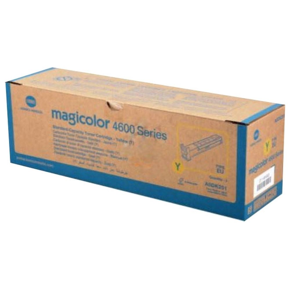 Картридж Konica Minolta A0DK251 желтый