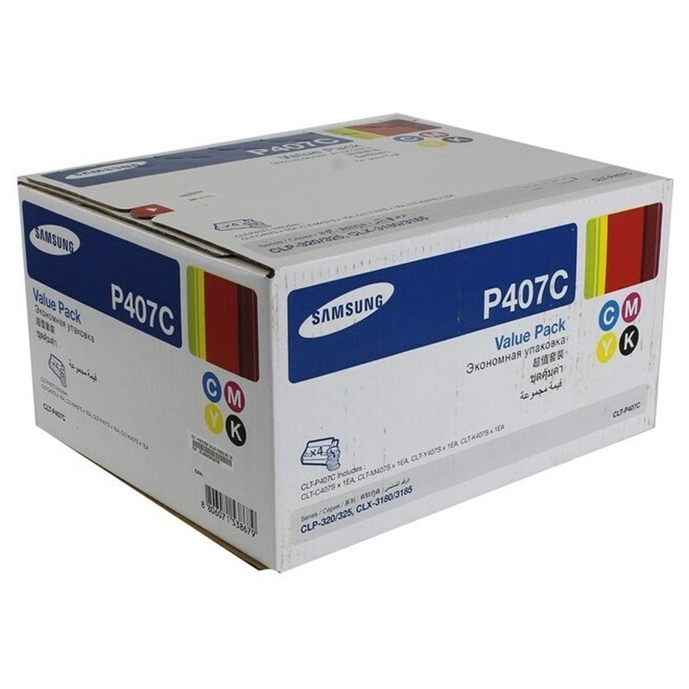 Картридж Samsung CLT-P407C (набор 4шт.)