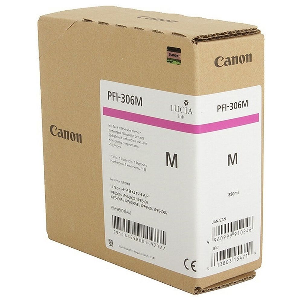 Картридж Canon PFI-306M (6659B001) пурпурный