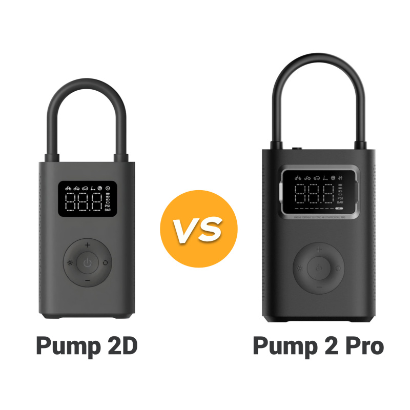 Xiaomi Mijia Electric Pump 2D vs 2 Pro: сравнение насосов