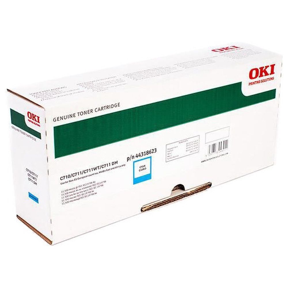 Картридж OKI 44318623/43866107 голубой