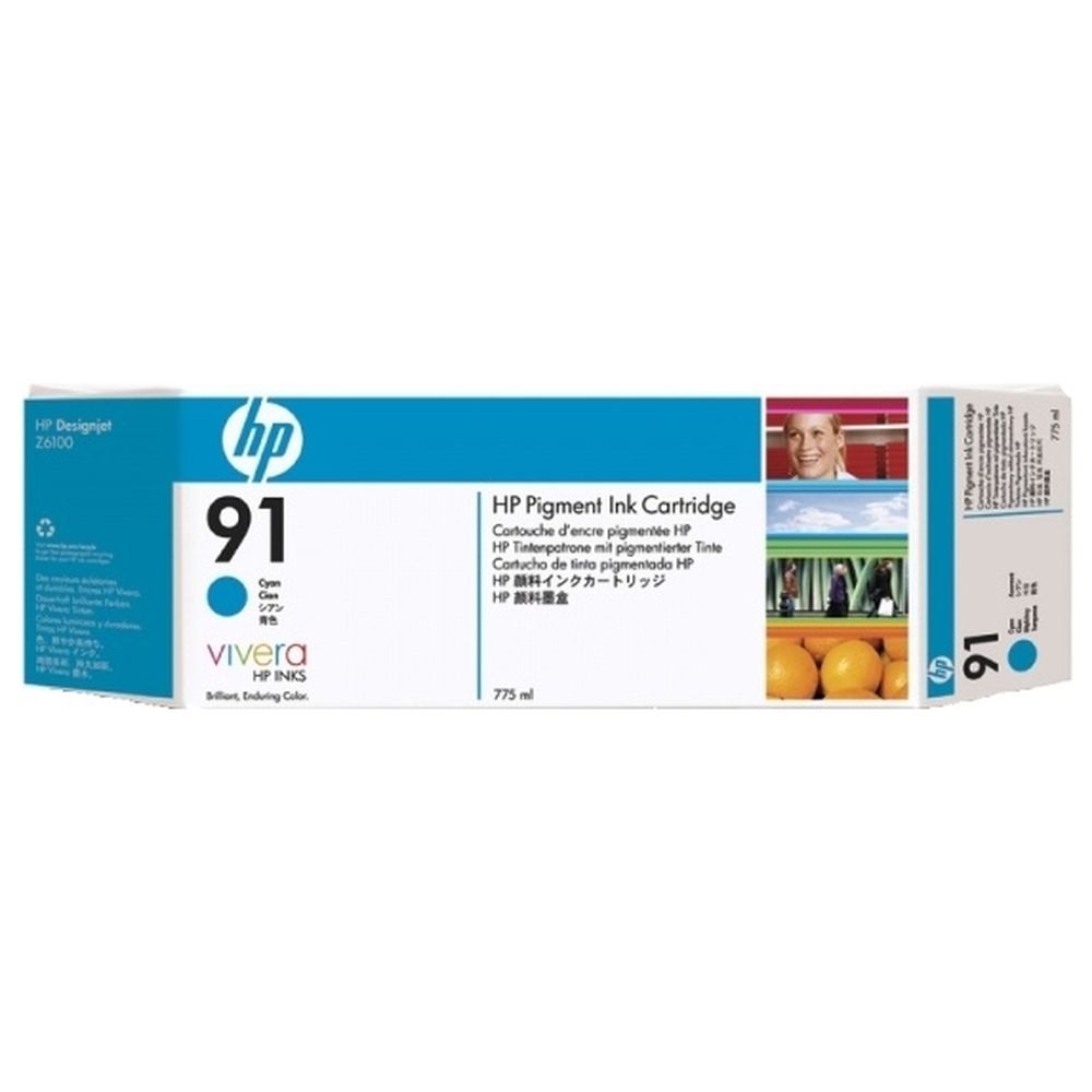 Картридж HP C9467A (91) голубой