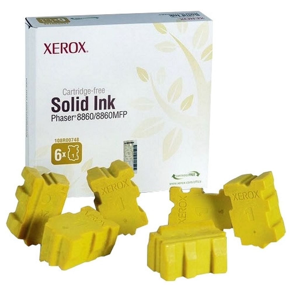 Твердые чернила Xerox 108R00819 желтый 6 шт/уп