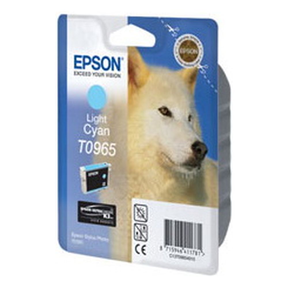 Картридж Epson T096540 (T0965, C13T09654010) светло-голубой