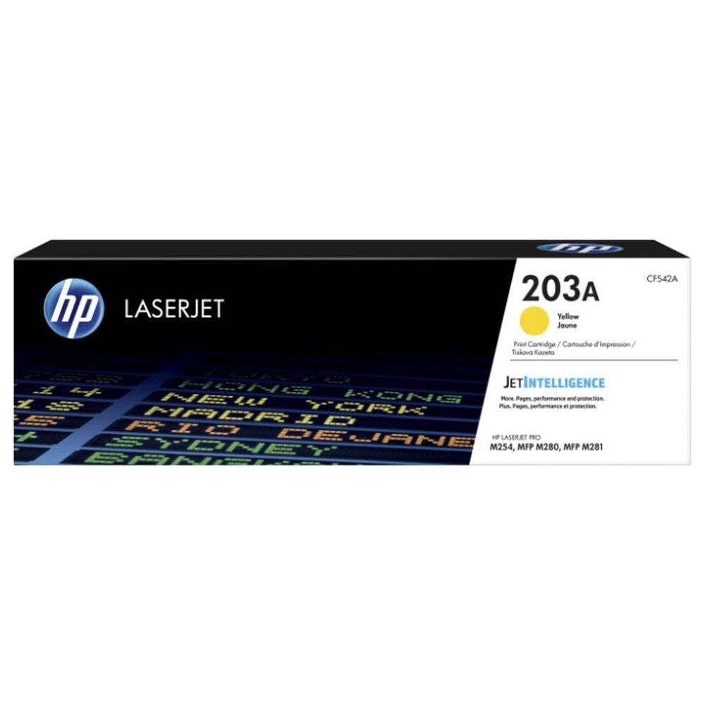 Картридж HP CF542A (203A) желтый