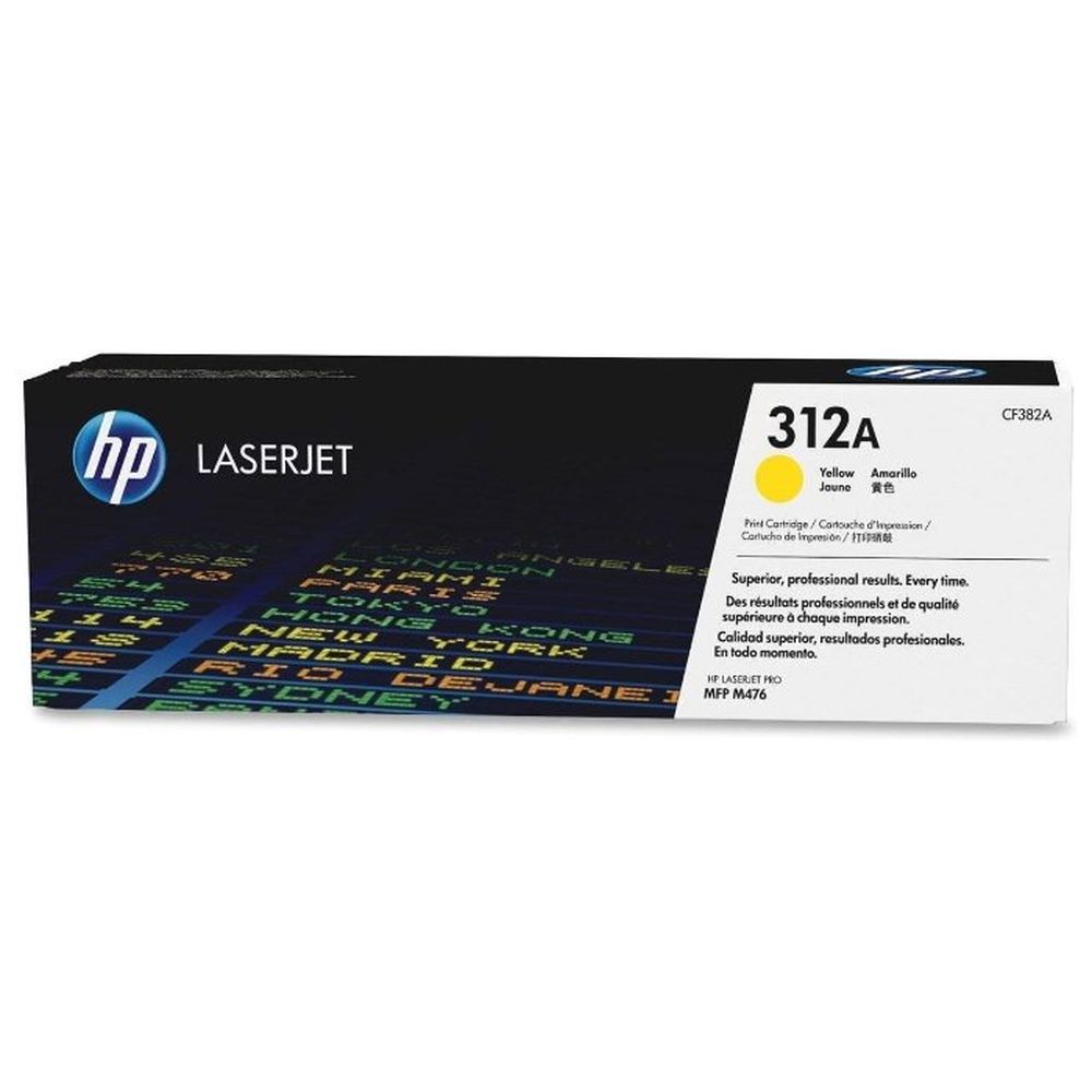 Картридж HP CF382A (312A) желтый