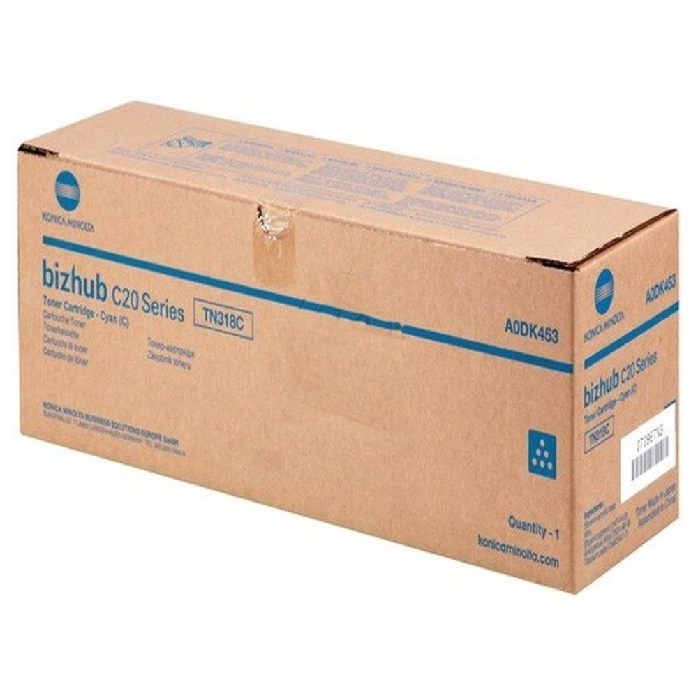 Картридж Konica Minolta TN-318C (A0DK453) голубой