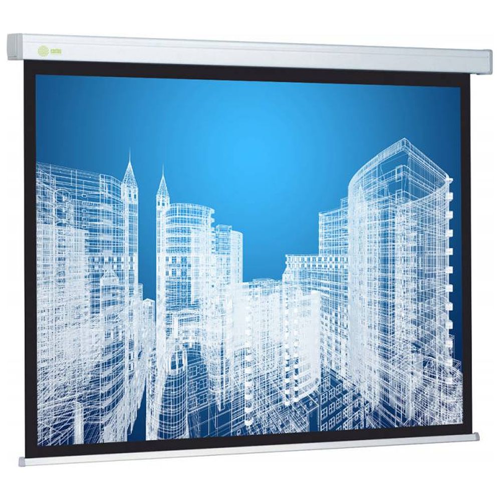 Экран Cactus 332x187см Wallscreen, 150", 16:9 настенно-потолочный, рулонный, белый, CS-PSW-187x332