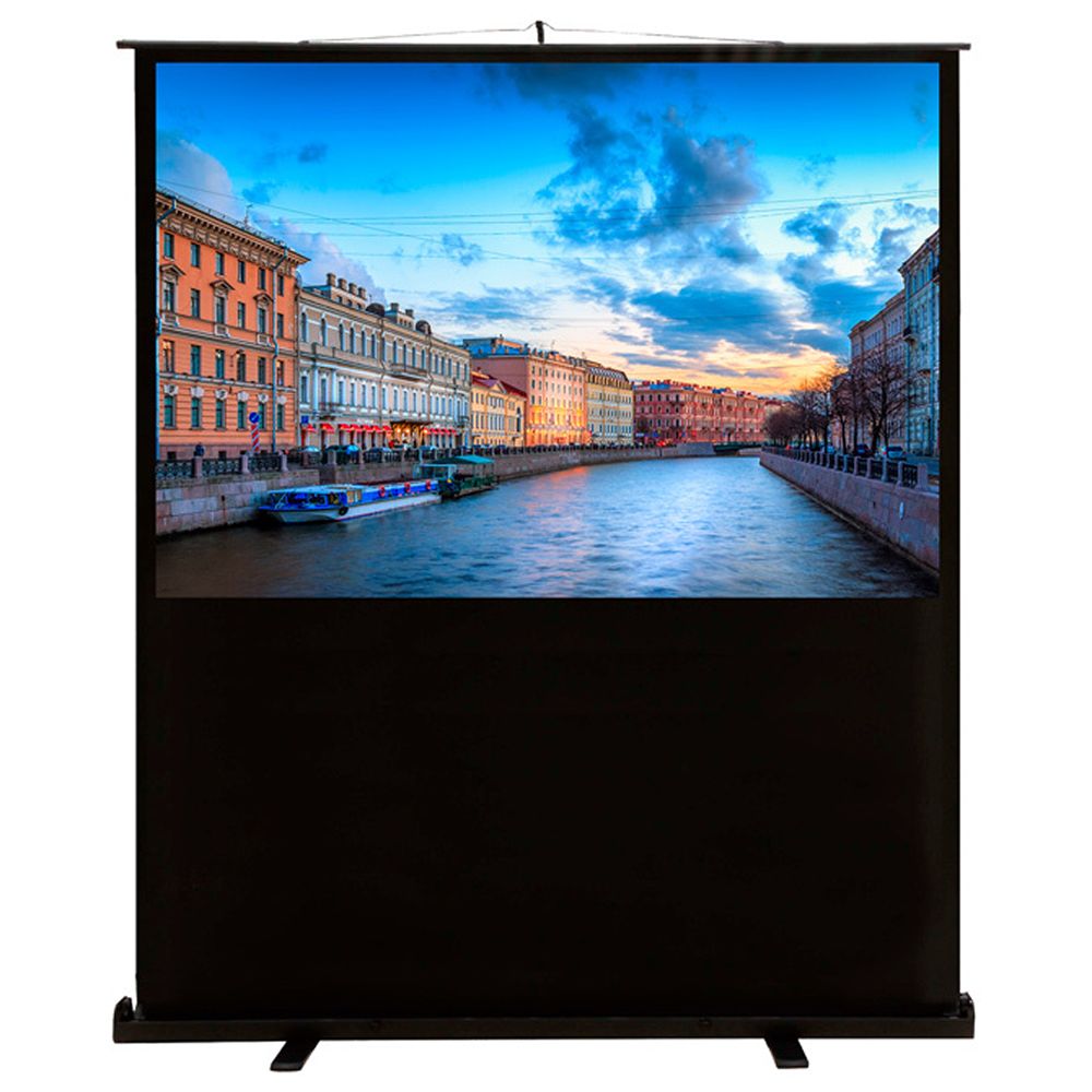 Экран Cactus 160x90см FloorCompactExpert, 70", 16:9 напольный, рулонный, CS-PSFLCE-160X90