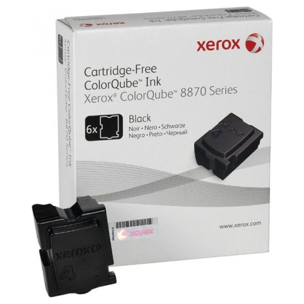 Твердые чернила Xerox 108R00961 черный 6 шт/уп