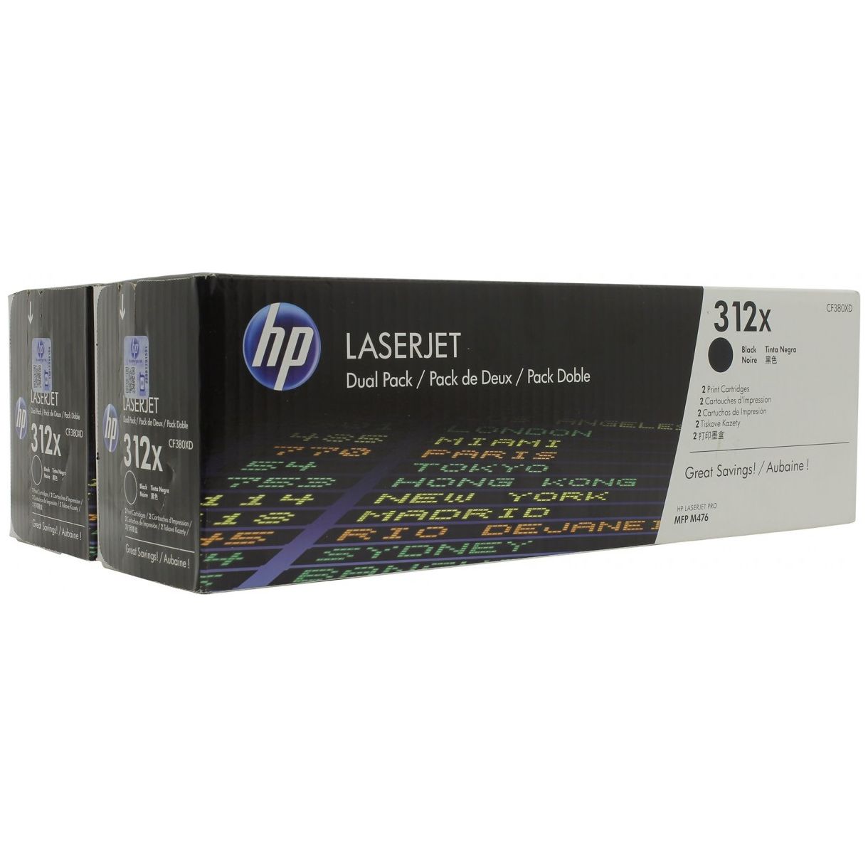 Картридж HP CF380XD (312X) черный
