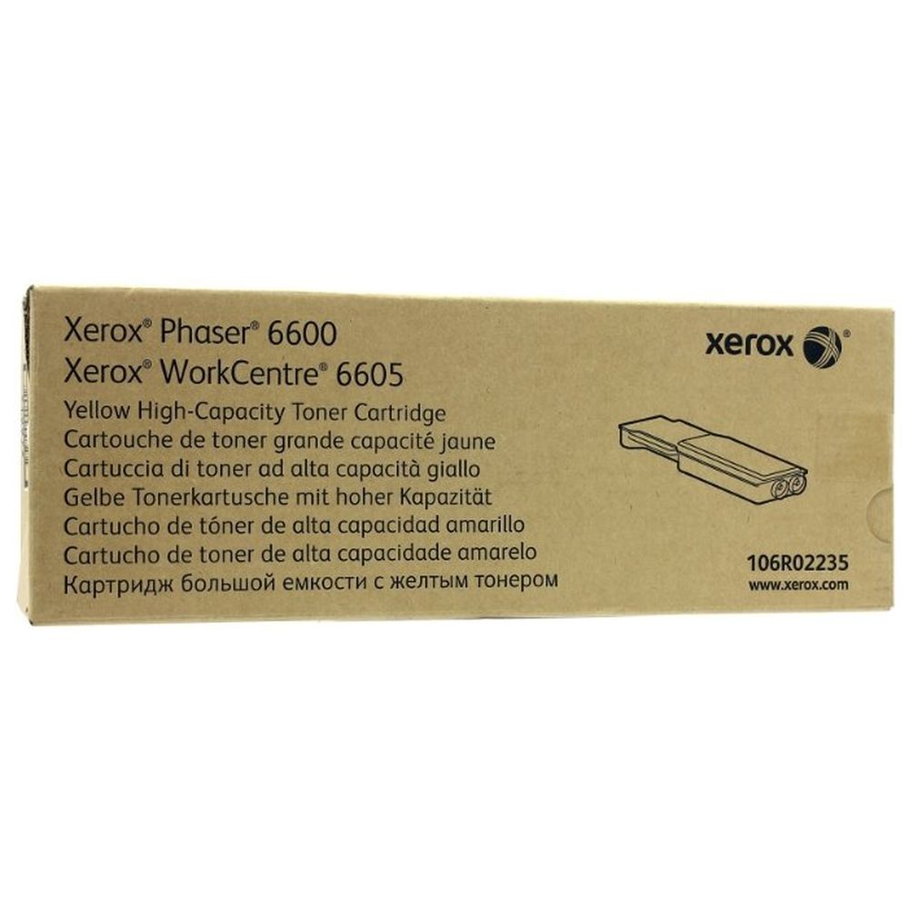 Картридж Xerox 106R02235 желтый