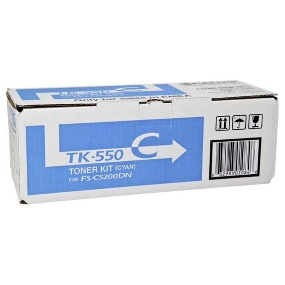 Картридж Kyocera TK-550C голубой