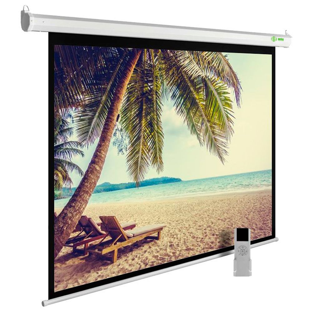 Экран Cactus 360x360см MotoExpert, 200", 1:1 настенно-потолочный, эл.привод белый CS-PSME-360x360-WT