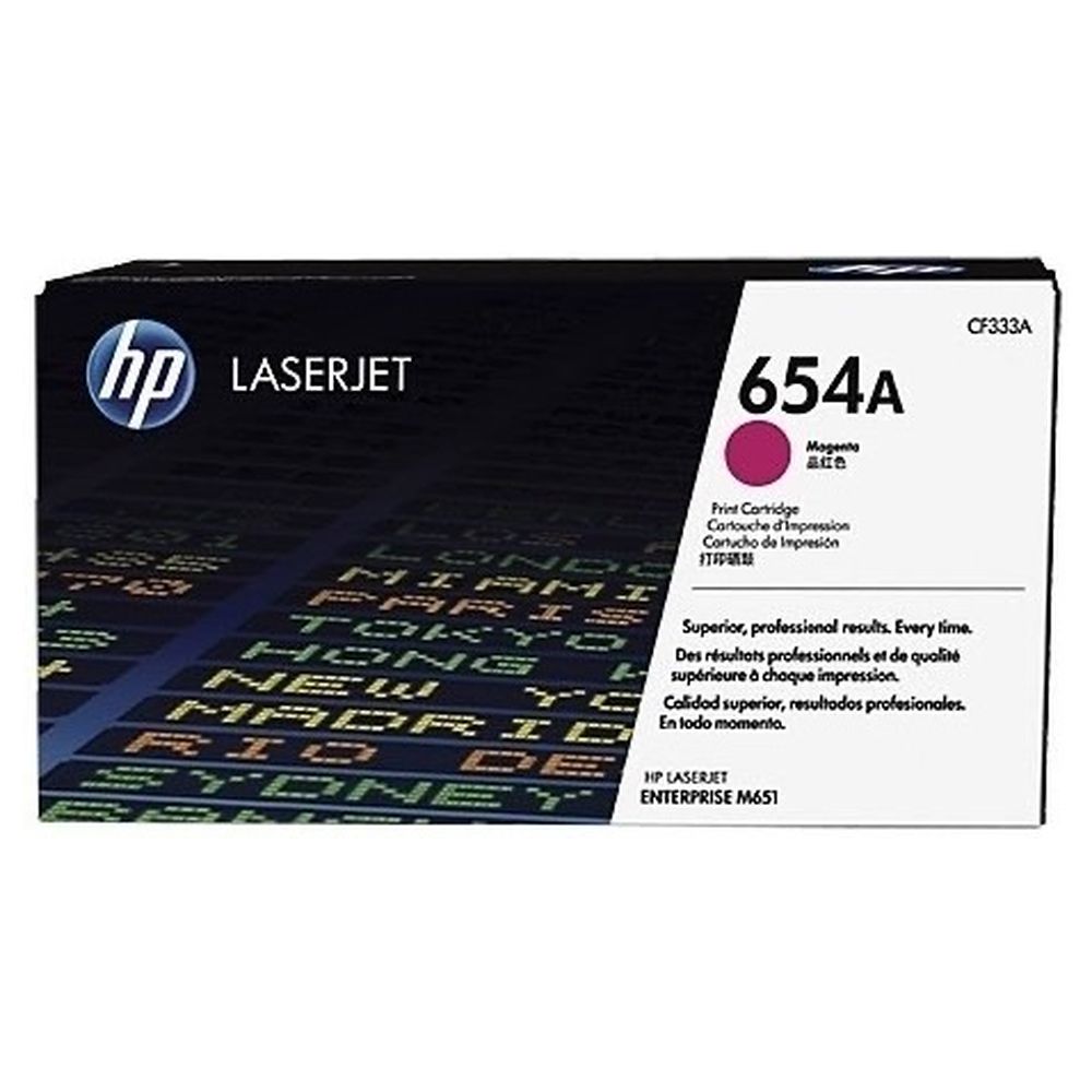 Картридж HP CF333A (654A) пурпурный