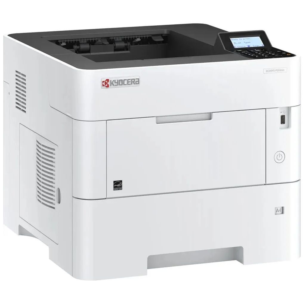 Принтер лазерный Kyocera P3150dn (1102TS3NL0), A4, Duplex, Net, белый