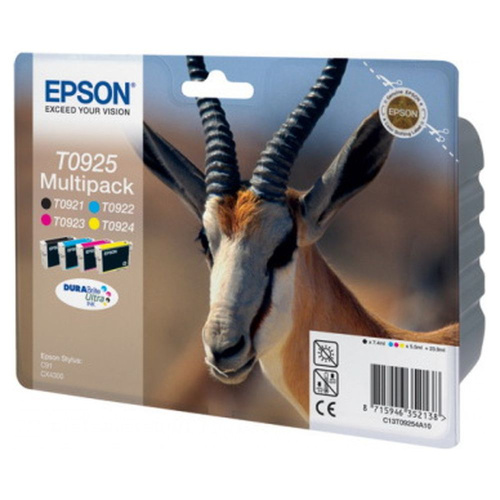 Набор картриджей Epson C13T09254A10 (T0925) Multi Pack, 4 шт/уп
