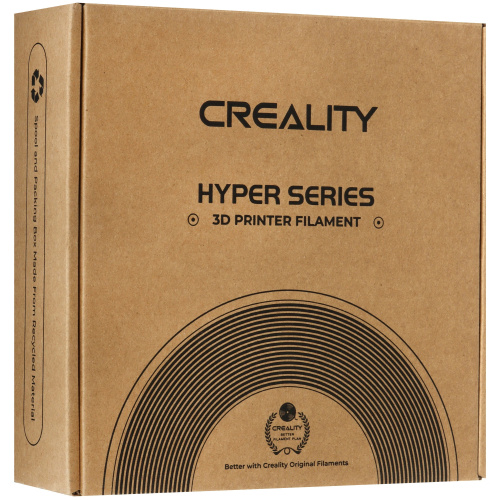 Филамент Creality Hyper PETG 1кг, 1.75мм Black