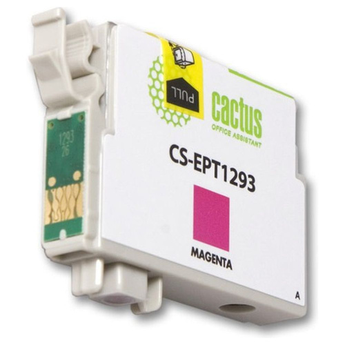 Картридж Cactus T1293 (CS-EPT1293) пурпурный для Epson