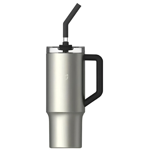 Термокружка Xiaomi Mijia Sippy Cup 1L (MJXGB01RM) серый металлик
