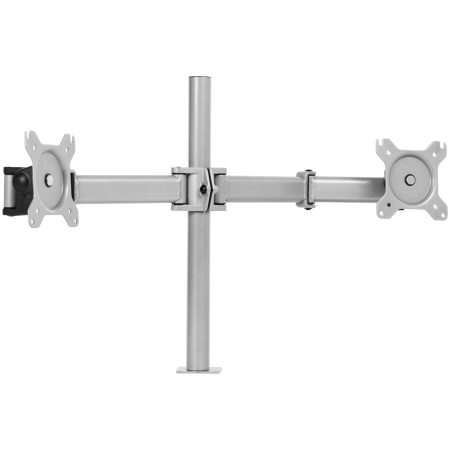 Кронштейн для мониторов настольный Cactus 13"-27" до 8кг, поворот и наклон, CS-VM-D29-AL