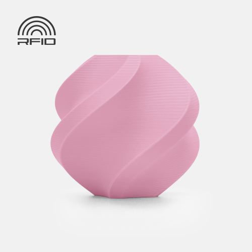 Филамент Bambu Lab PLA Matte 1кг, RFID (без катушки) Matte Sakura Pink (11201)