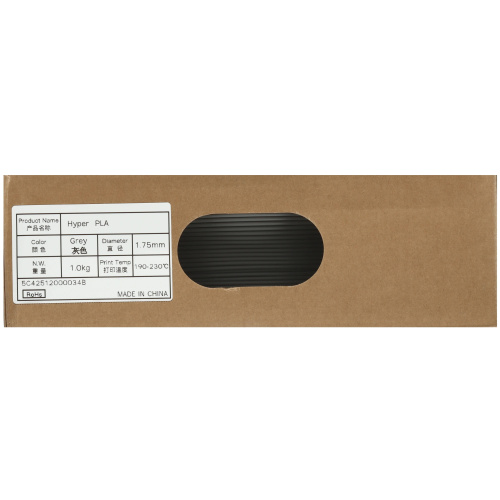 Филамент Creality Hyper PLA 1кг, 1.75мм Gray