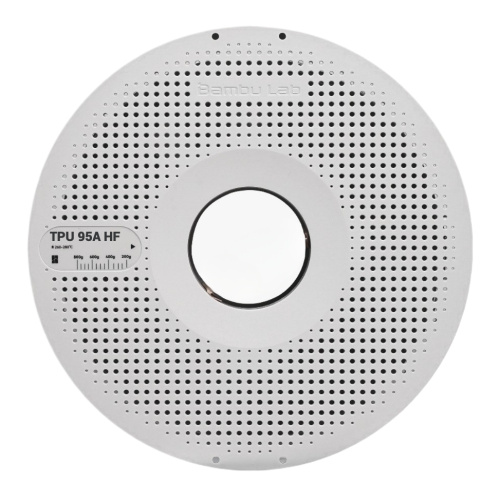 Филамент Bambu Lab TPU 95A HF 1кг, (с катушкой) Gray (51101)