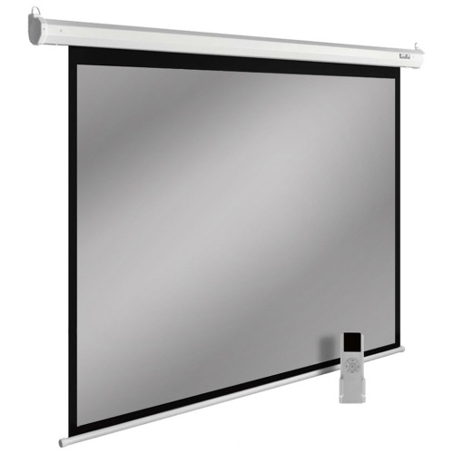 Экран Cactus 200x150см SIlverMotoExpert, 98", 4:3 настенно-потолочный, эл.привод CS-PSSME-200X150-WT