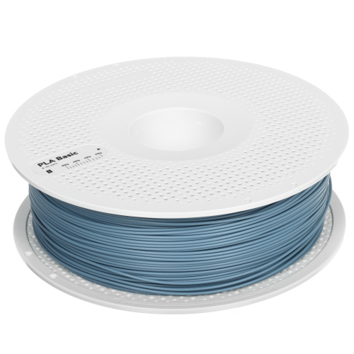 Филамент Bambu Lab PLA Basic 1кг, RFID (с катушкой) Blue Grey (10602)