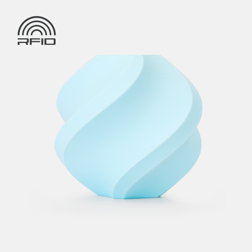 Филамент Bambu Lab PLA Pure 1кг, RFID (с катушкой) Baby Blue (17600)