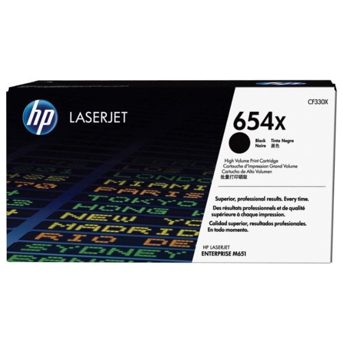 Картридж HP CF330X (654X) черный