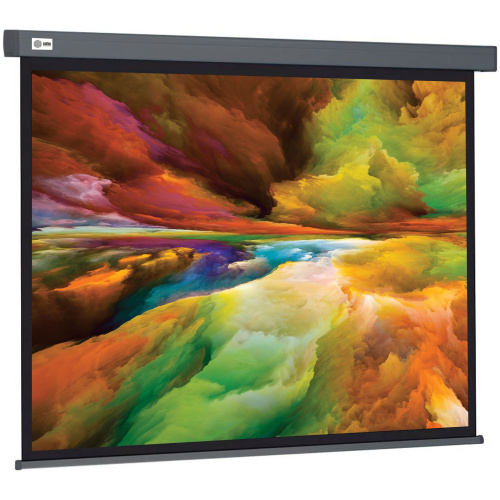 Экран Cactus 203x152см Wallscreen, 100", 4:3 настенно-потолочный, рулонный, серый CS-PSW-152X203-SG