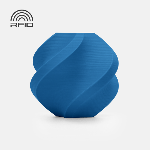 Филамент Bambu Lab PLA Matte 1кг, RFID (с катушкой) Matte Marine Blue (11600)