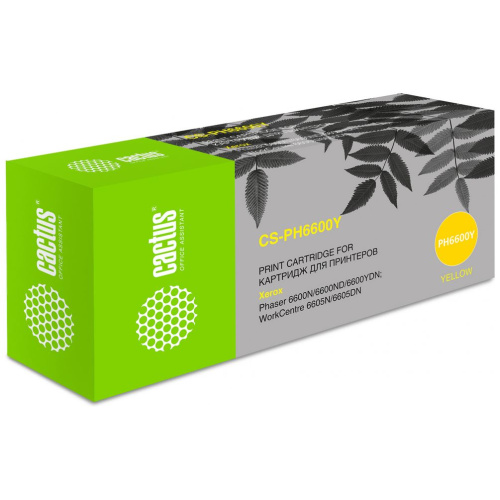 Картридж Cactus 106R02235 (CS-PH6600Y) желтый для Xerox