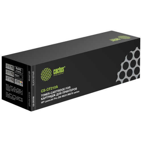 Картридж Cactus CF210A (CS-CF210A) 131A черный для HP