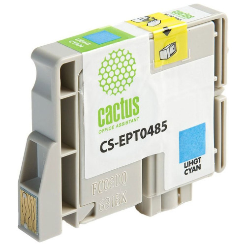Картридж Cactus T0485 (CS-EPT0485) светло-голубой для Epson