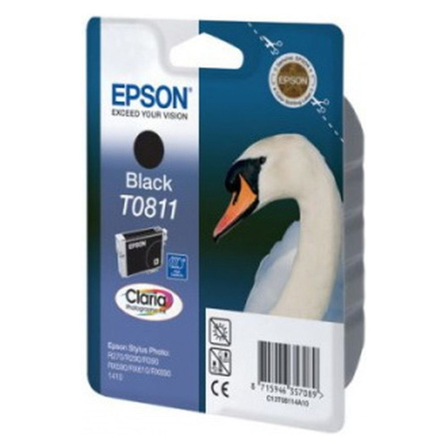 Картридж Epson C13T08114A10 (T0811) черный