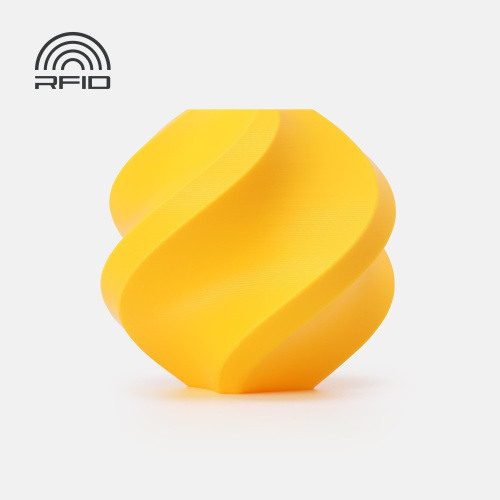 Филамент Bambu Lab PLA Basic 1кг, RFID (с катушкой) Sunflower Yellow (10402)