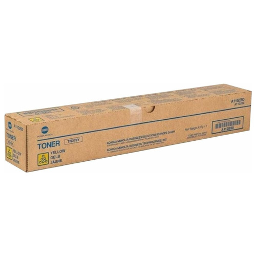 Картридж Konica Minolta TN-319Y (A11G250) желтый