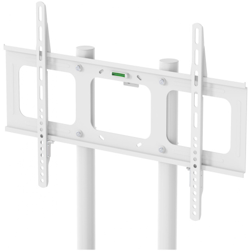 Стойка для телевизора напольная Cactus 37"-70", на колесах, до 68кг, белая, CS-ST04WT