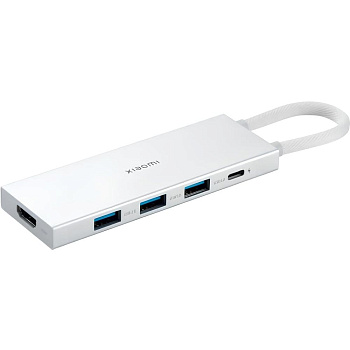 Разветвитель Xiaomi 5в1 hub USB Type-C USB3.0 HDMI 4K PD100W (XMDS05YM)