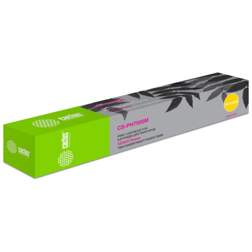 Картридж Cactus 106R01444 (CS-PH7500M) пурпурный для Xerox