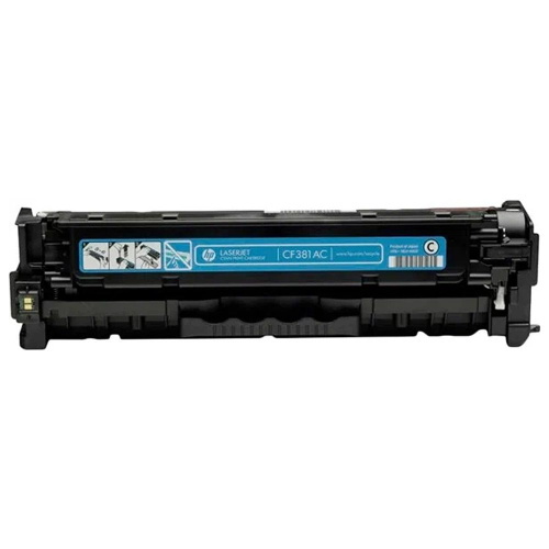 Картридж HP CF381AC (312A) голубой