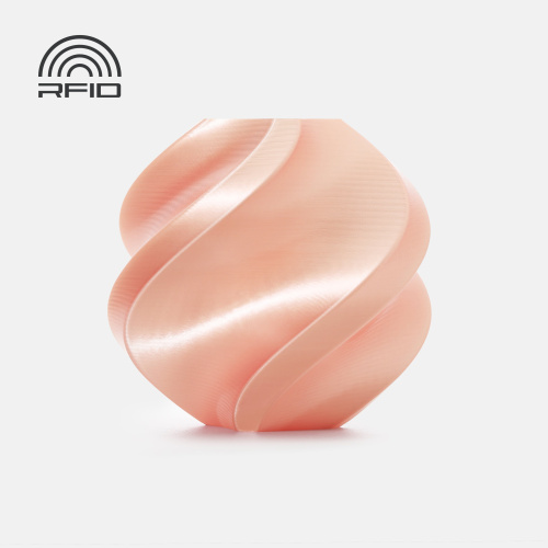 Филамент Bambu Lab PLA Silk 1кг, RFID (с катушкой) Pink (13202)