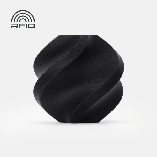 Филамент Bambu Lab PLA-CF 1кг, RFID (с катушкой) Black (14100)