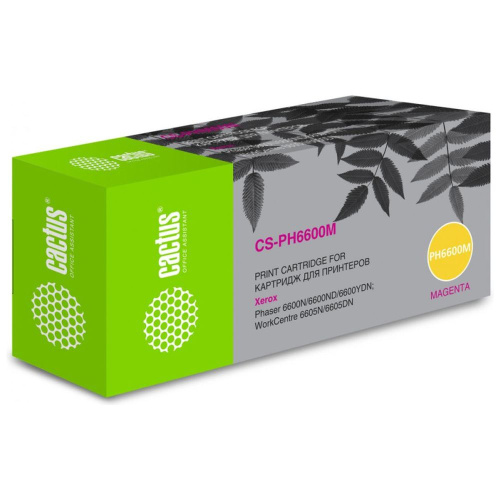 Картридж Cactus 106R02234 (CS-PH6600M) пурпурный для Xerox