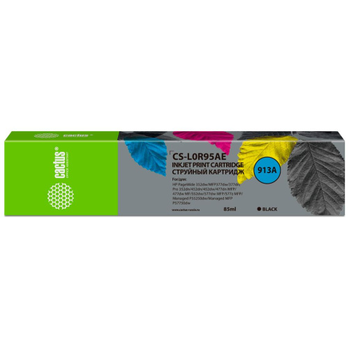 Картридж Cactus L0R95AE (CS-L0R95AE) 913A черный для HP
