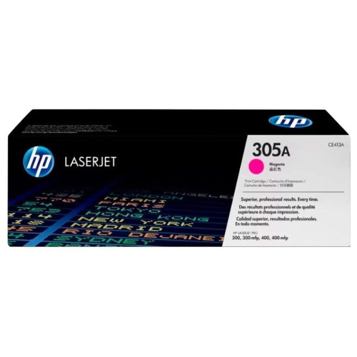 Картридж HP CE413A (305A) пурпурный