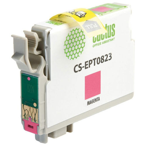 Картридж Cactus T0823 (CS-EPT0823) пурпурный для Epson